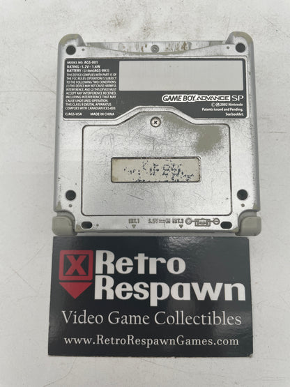 Platinum Gameboy Advance SP - GameBoy Advance (Console+Charger)