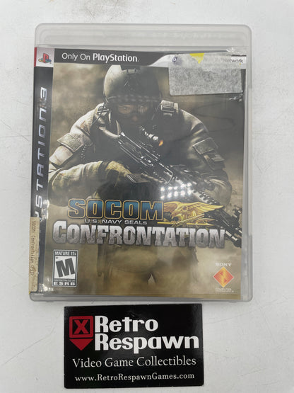 SOCOM Confrontation - Playstation 3 (Complete)