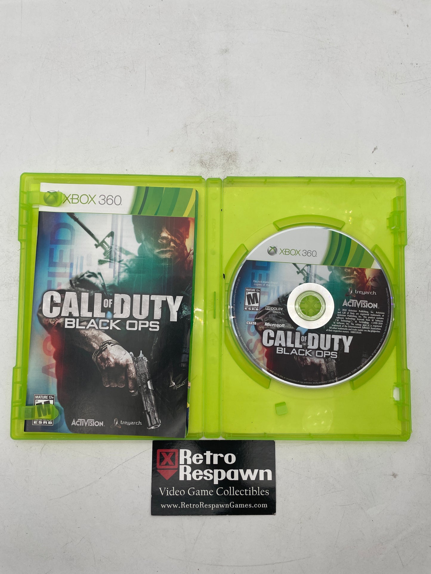 Call of Duty Black Ops - Xbox 360 (Complete)
