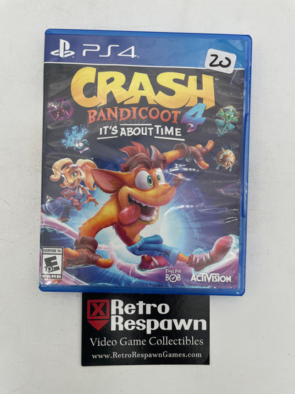 Crash Bandicoot 4: It's About Time - Playstation 4 (Complete)