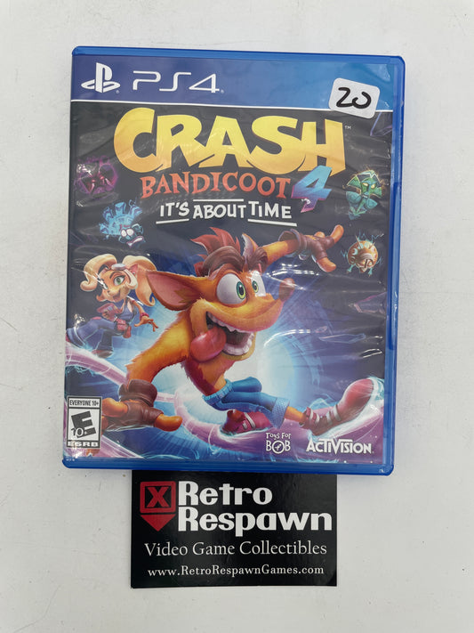 Crash Bandicoot 4: It's About Time - Playstation 4 (Complete)