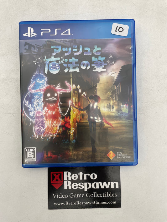 Ash and the Magic Brush - JP PlayStation 4 (Complete)