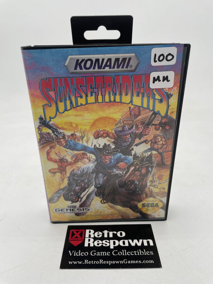 Sunset Riders - Sega Genesis (Missing Manual)