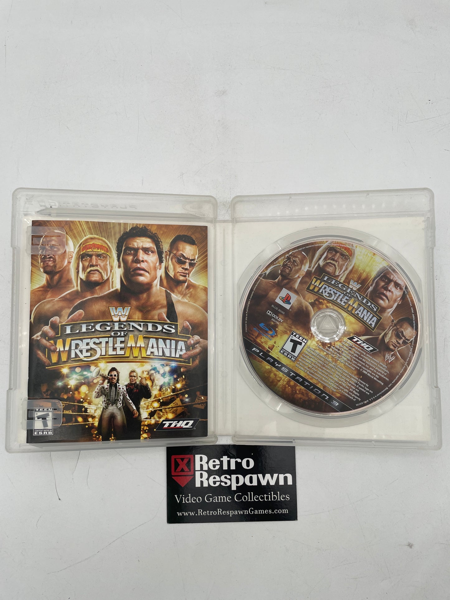 WWE Legends of WrestleMania - Playstation 3 (Complete)