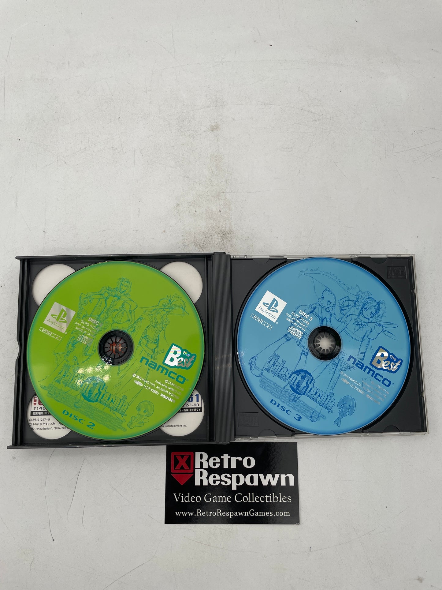 Tales of Eternia [Playstation the Best] - JP Playstation (Complete)