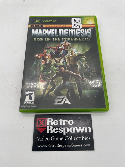 Marvel Nemesis Rise of the Imperfects - Xbox (Missing Manual)