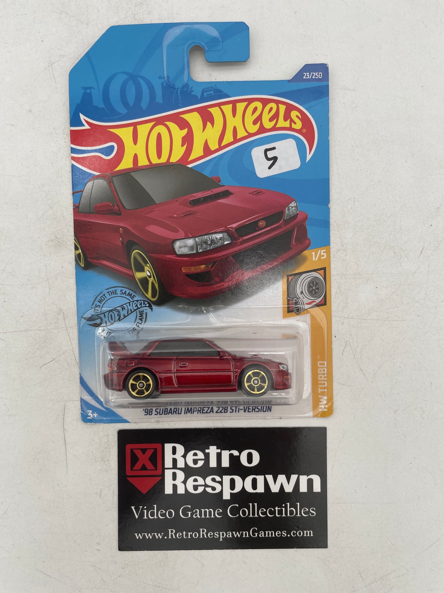 ‘98 Subaru Impreza 22B Sti-Version [Red] - Hot Wheels (Sealed)