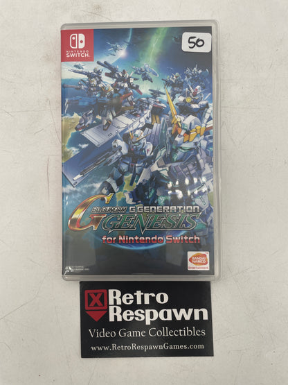 SD Gundam G Generation Genesis - Nintendo Switch (Complete)