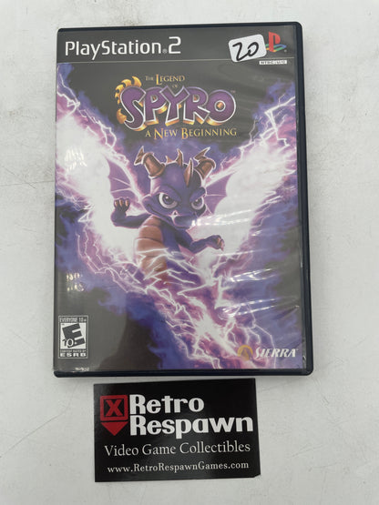 Legend of Spyro A New Beginning - Playstation 2 (Complete)