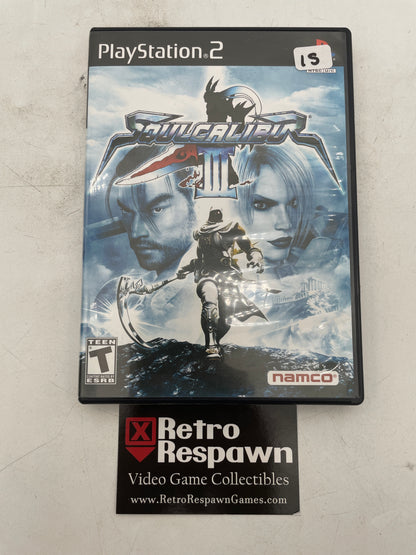 Soul Calibur III - Playstation 2 (Complete)