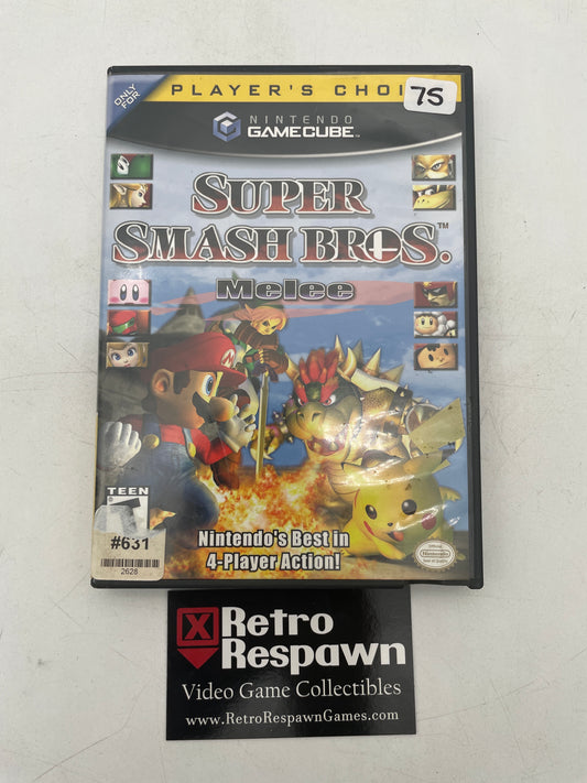 Super Smash Bros. Melee [Player's Choice] - Gamecube (Complete)