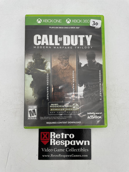 Call of Duty Modern Warfare Trilogy - Xbox One/360 (Complete)