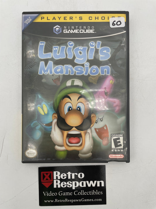 Luigi's Mansion Player's Choice - Gamecube (Missing Manual)