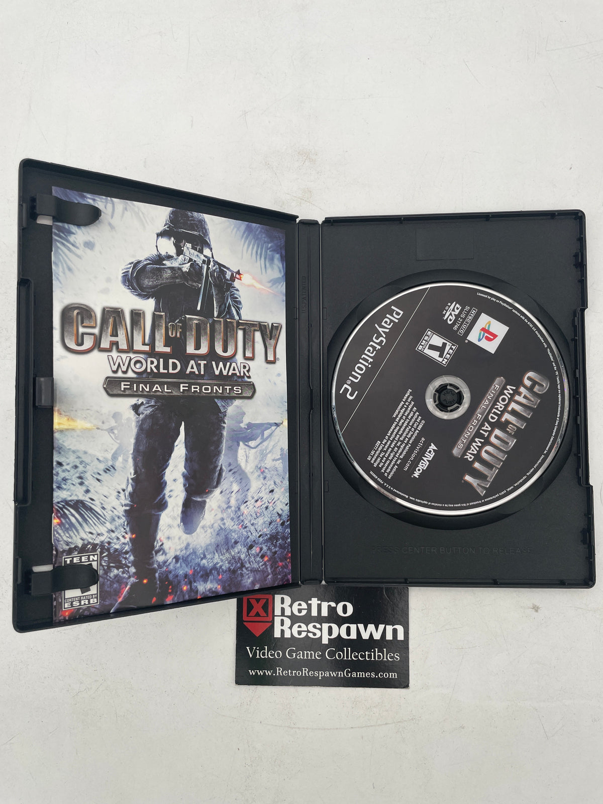 Call of Duty World at War Final Fronts [Greatest Hits] - Playstation 2 (Complete)