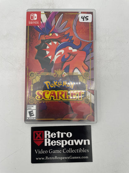 Pokemon Scarlet - Nintendo Switch (Complete)