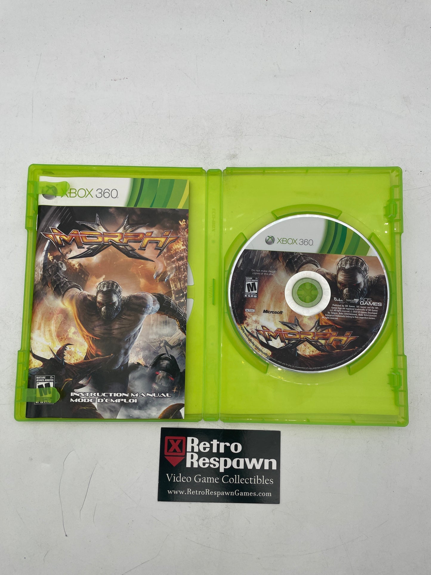 MorphX - Xbox 360 (Complete)
