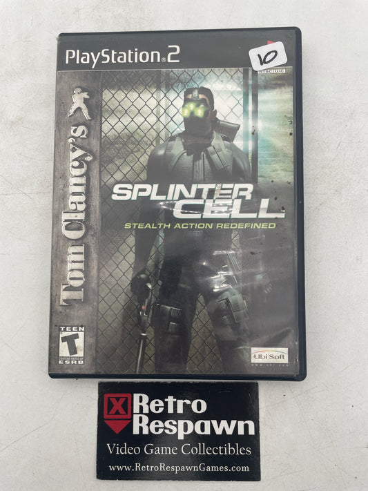 Splinter Cell - Playstation 2 (Complete)
