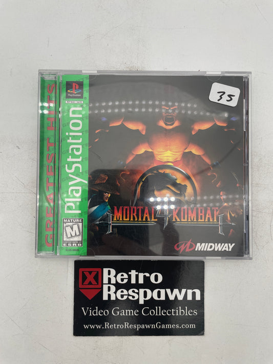 Mortal Kombat 4 [Greatest Hits]- Playstation (Complete)