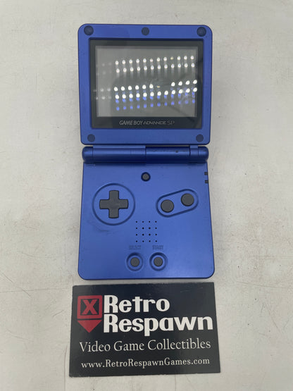 Blue Gameboy Advance SP - GameBoy Advance (Console + Charger)
