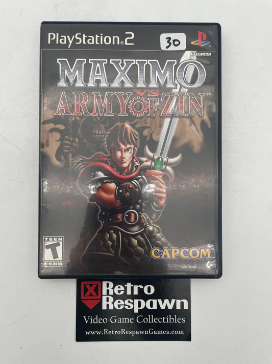 Maximo vs Army of Zin [Greatest Hits] - Playstation 2 (Complete)