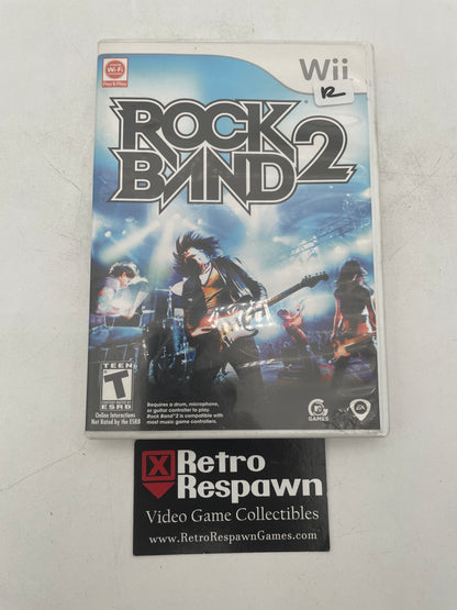 Rock Band 2 - Wii (Complete)