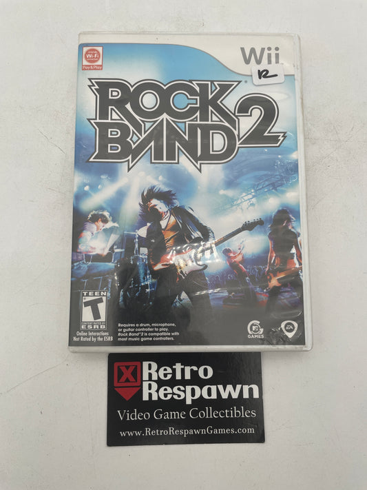 Rock Band 2 - Wii (Complete)