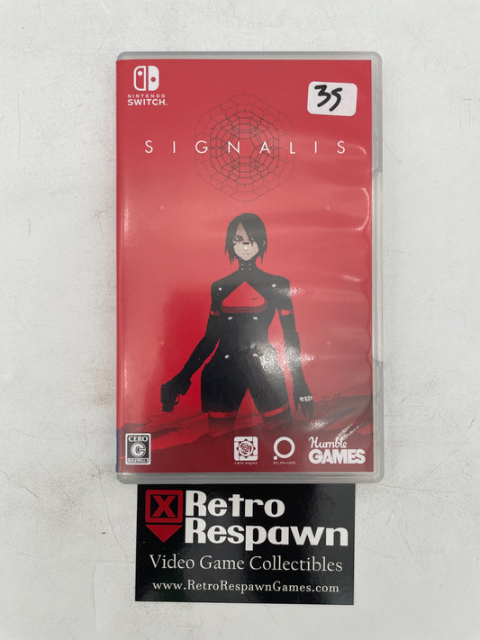 Signalis - JP Nintendo Switch (Complete)