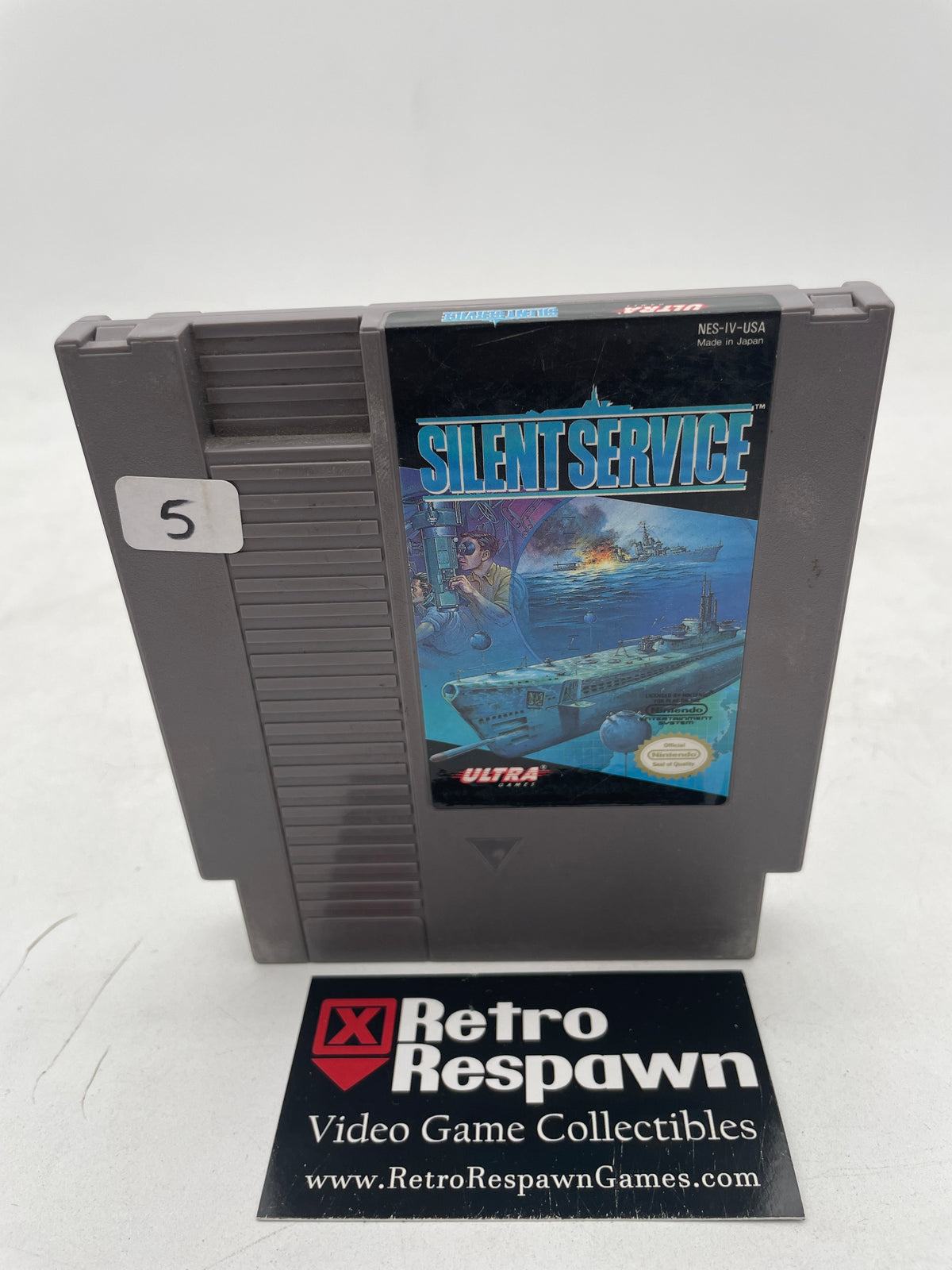 Silent Service - NES (Game Only)