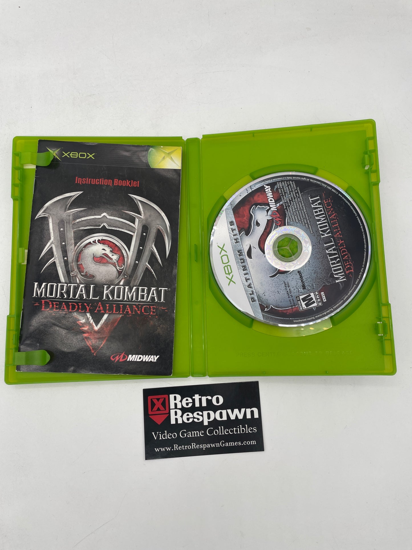 Mortal Kombat Deadly Alliance [Platinum Hits] - Xbox (Complete)