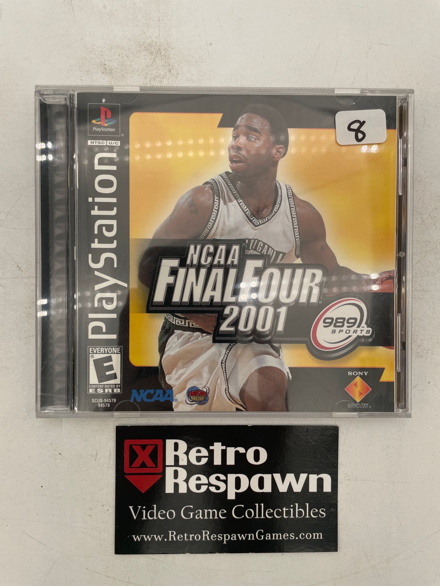NCAA Final Four 2001 - Playstation (Complete)