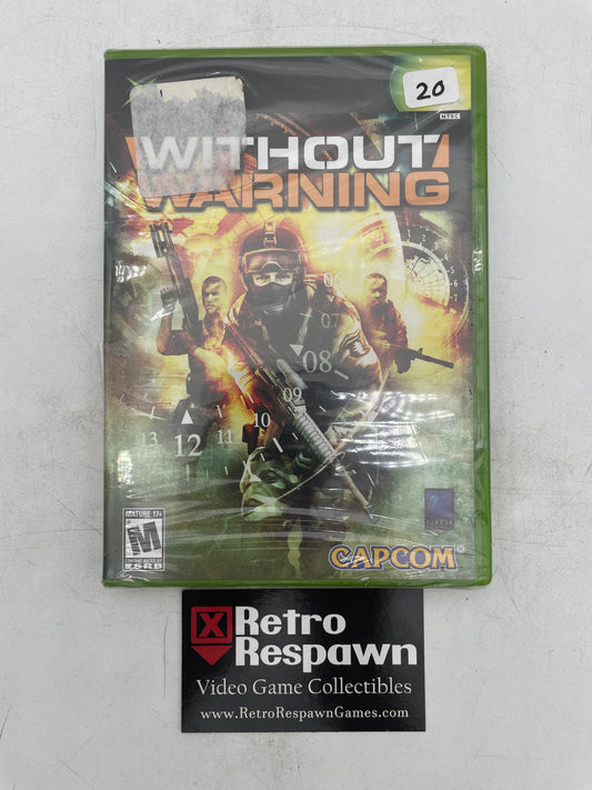 Without Warning - Xbox (Sealed)