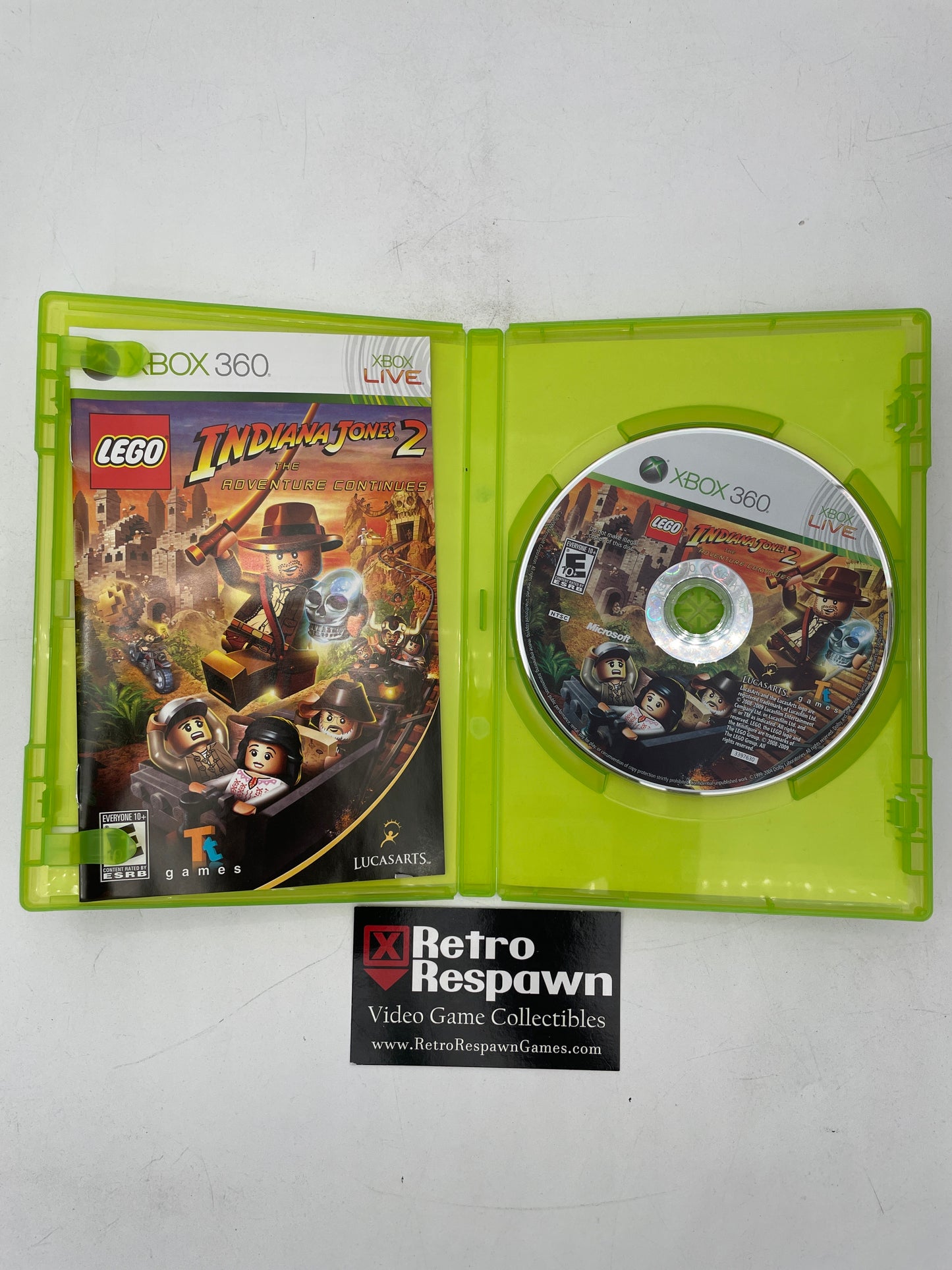 LEGO Indiana Jones 2: The Adventure Continues - Xbox 360 (Complete)