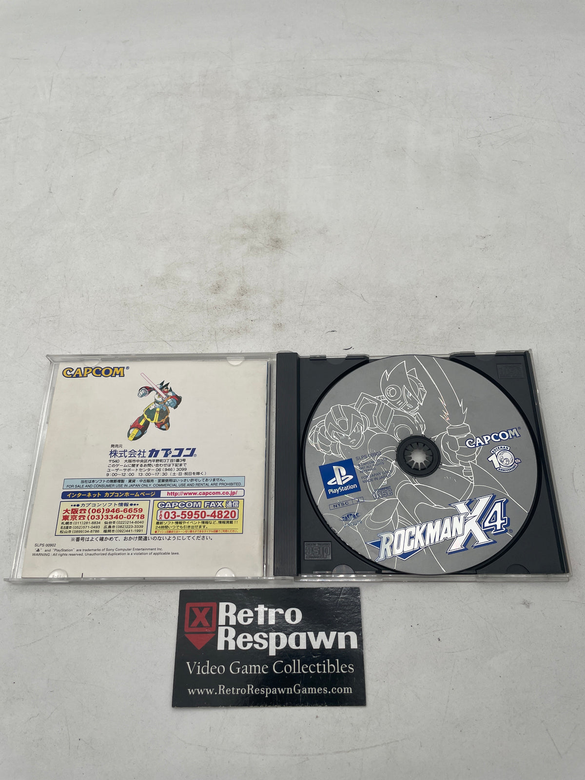 Rockman X4 - JP Playstation (Complete)
