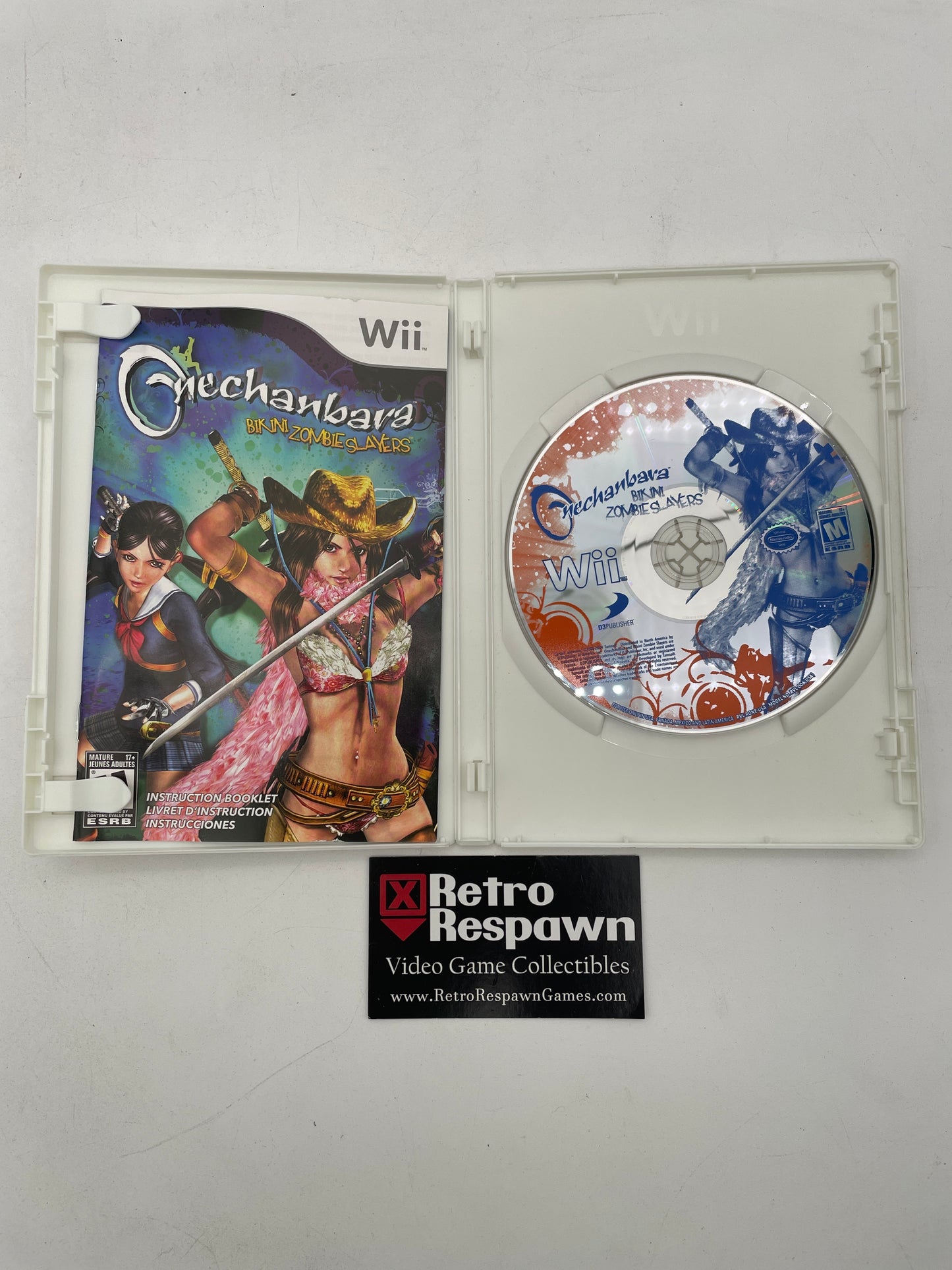 Onechanbara Bikini Zombie Slayers - Wii (Complete)