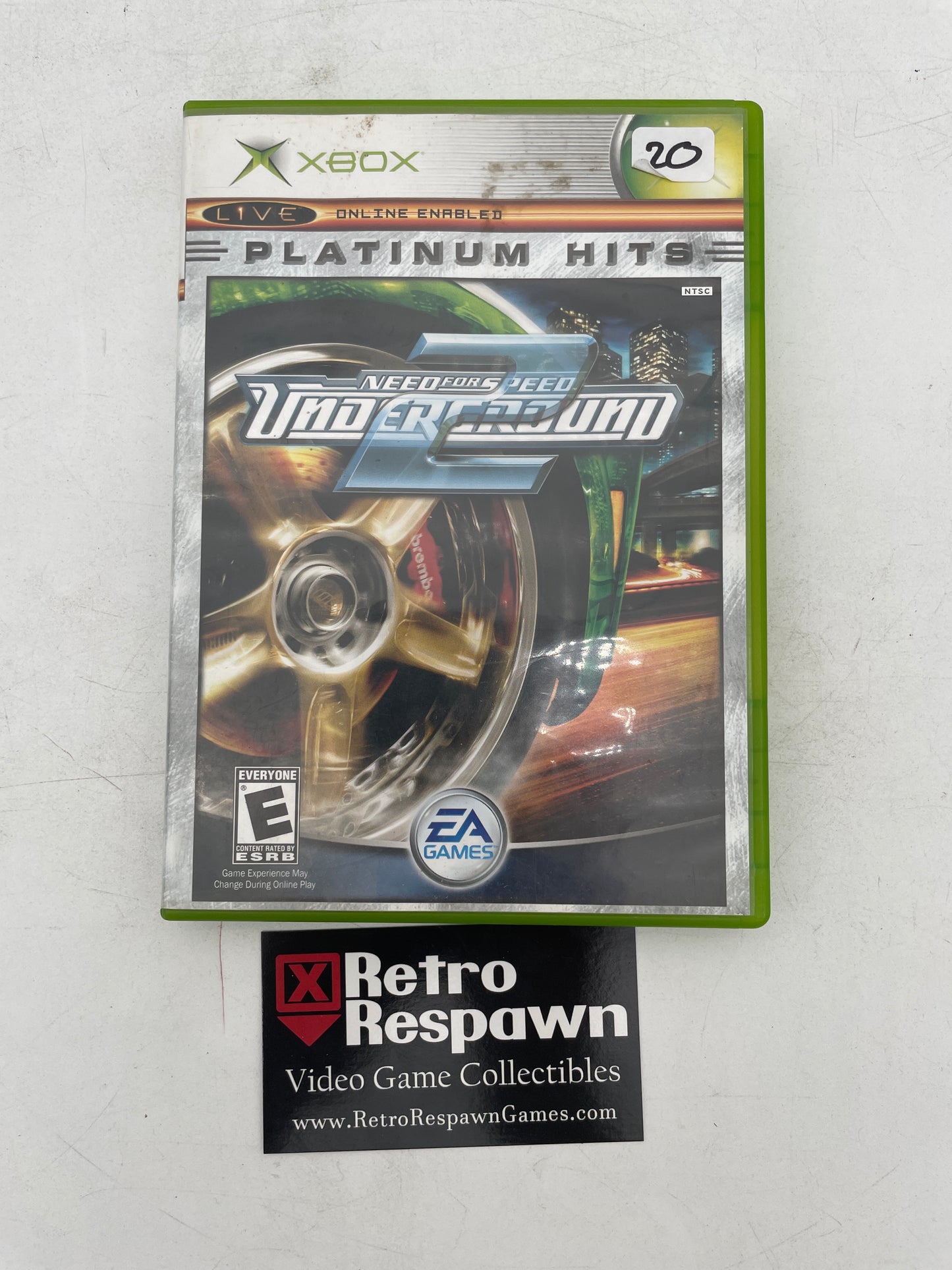 Need for Speed Underground 2 [Platinum Hits]- Xbox (No Manual)