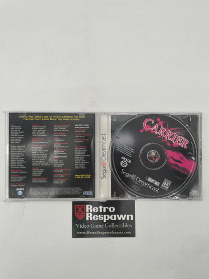 Carrier - Sega Dreamcast (Complete)