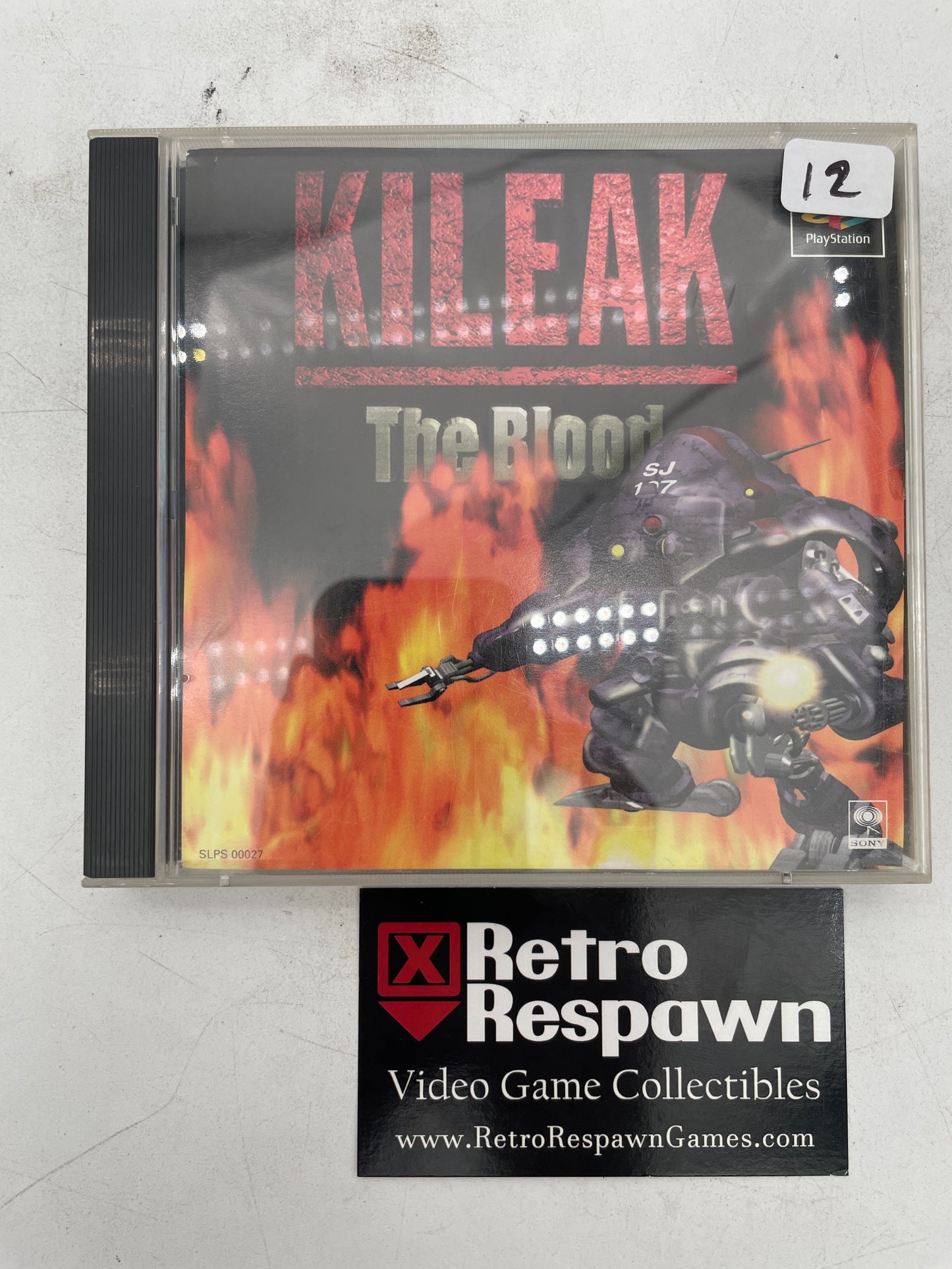Kileak: The Blood - JP Playstation (Complete)