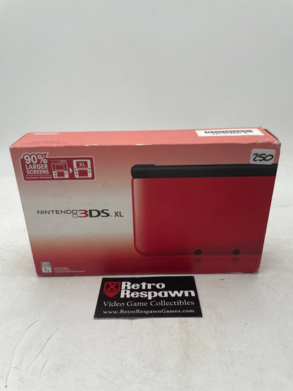 Nintendo 3DS XL Black & Red - Nintendo 3DS (Complete)