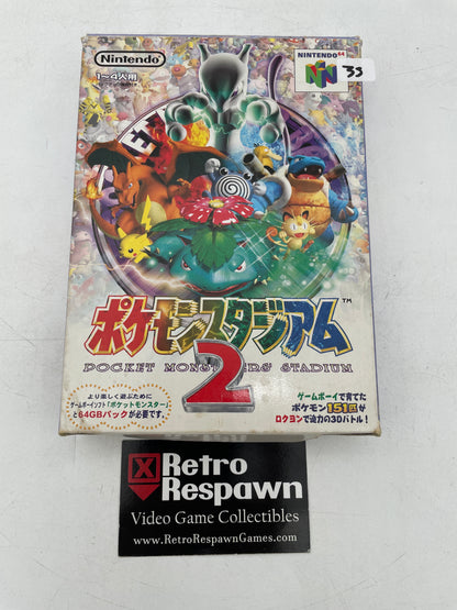 Pokemon Stadium 2 - JP Nintendo 64 (Complete)