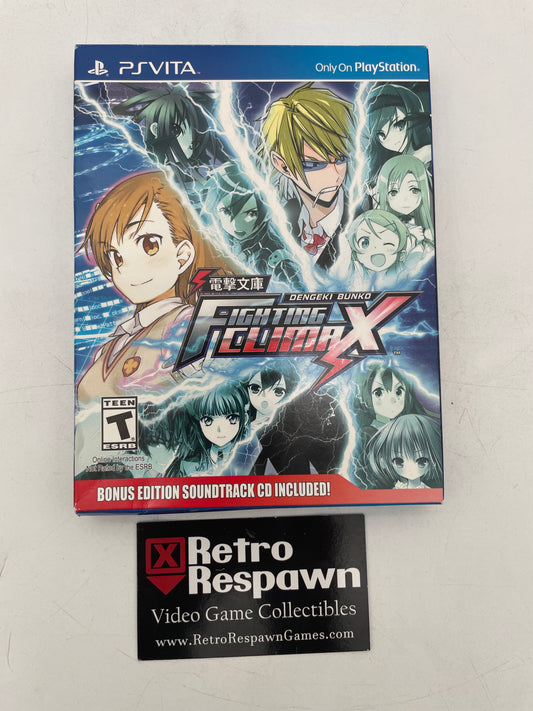 Dengeki Bunko: Fighting Climax Bonus Edition - Playstation Vita (Complete/ Game is Sealed)