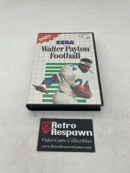 Walter Payton Football - Sega Master System (Complete)