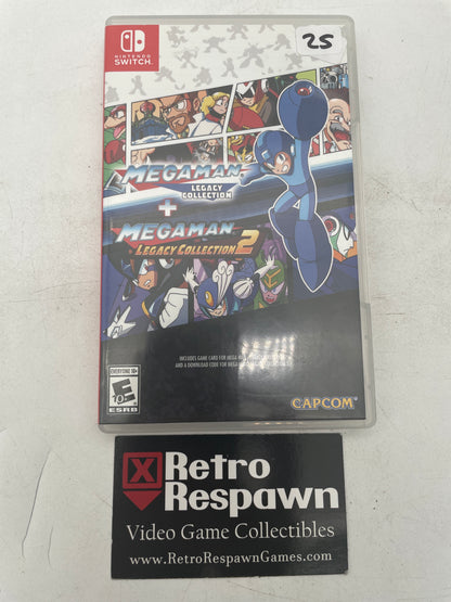 Mega Man Legacy Collection 1 + 2 - Nintendo Switch (Complete/No Code)