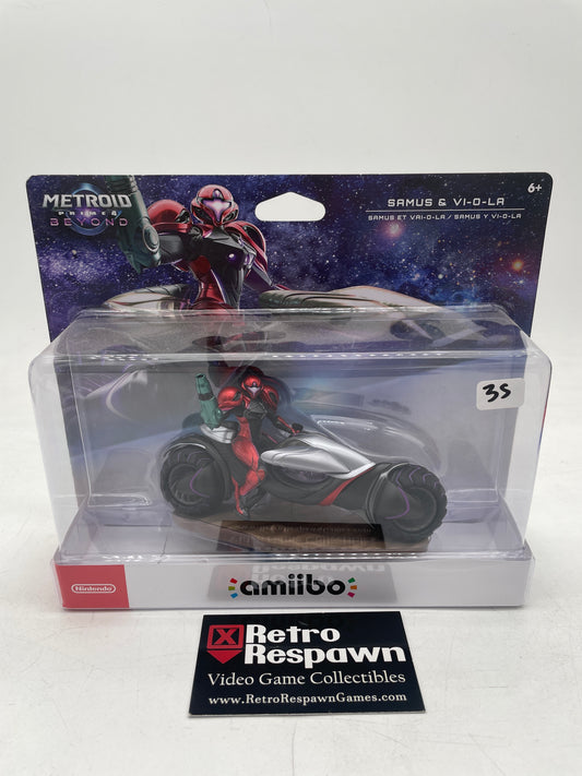 Samus & VI-O-LA - Amiibo (Sealed)