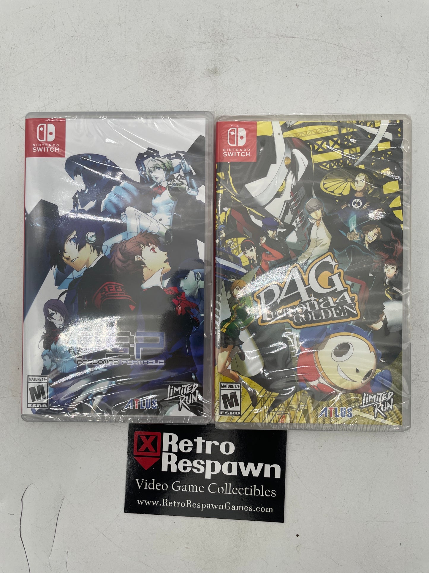 Persona 3 Portable Persona 4 Golden Bundle - Nintendo Switch (Sealed)