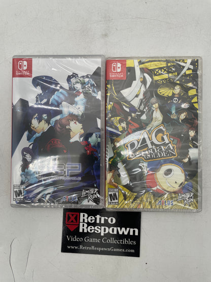 Persona 3 Portable Persona 4 Golden Bundle - Nintendo Switch (Sealed)
