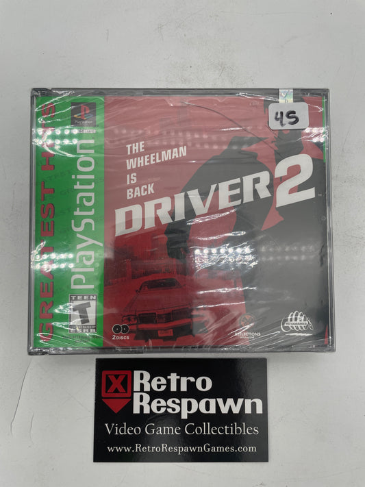 Driver 2 [Greatest Hits] - Playstation (Sealed)