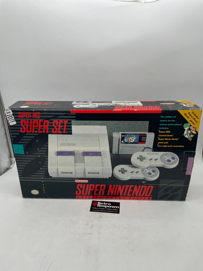 Super Nintendo Entertainment System  Super Nintendo - (Matching Serials/100% Complete)