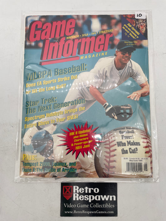 Game Informer May/June 1994 Vol III Issue 3 (Used)