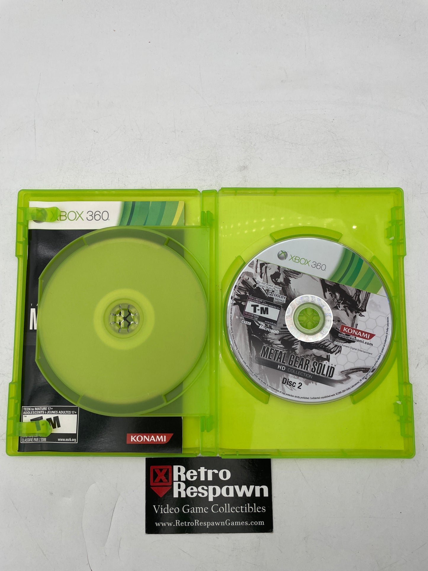 Metal Gear Solid HD Collection - Xbox 360 (Complete)