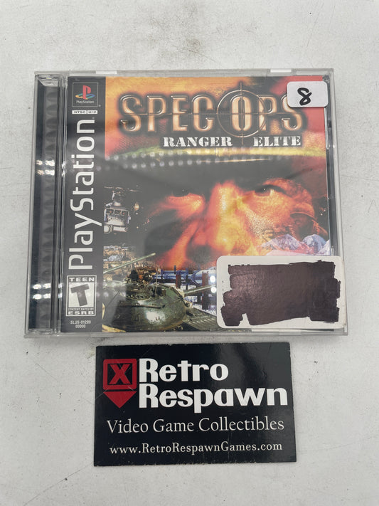 Spec Ops Ranger Elite - Playstation (Complete)